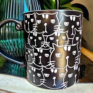 Mug Spectrum Design Cat Face Pattern Cattitude